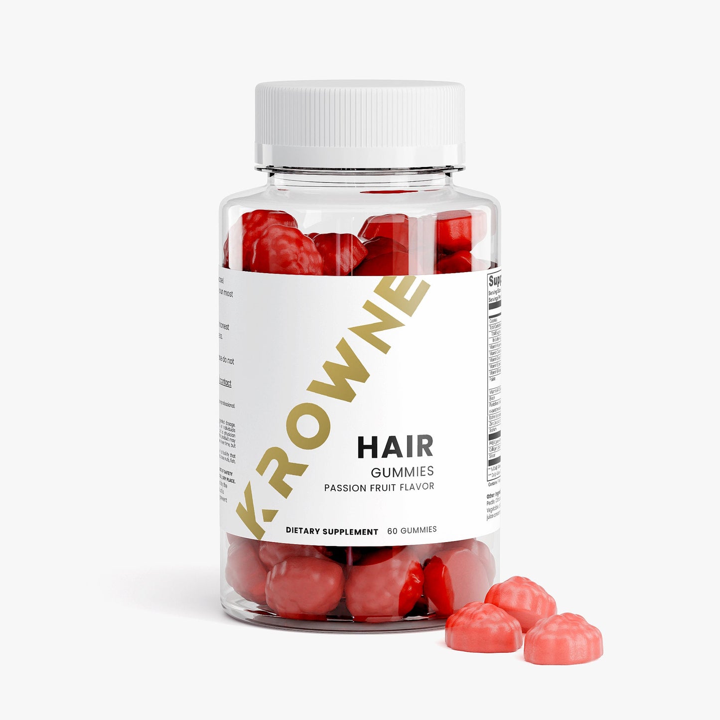 Hair, Skin & Nails Gummies - Krowne Hair