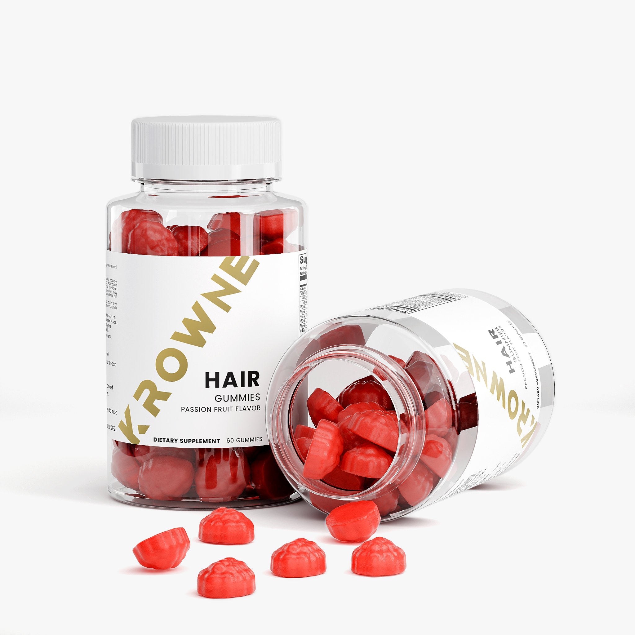 Hair Essentials Gummies - Krowne Hair
